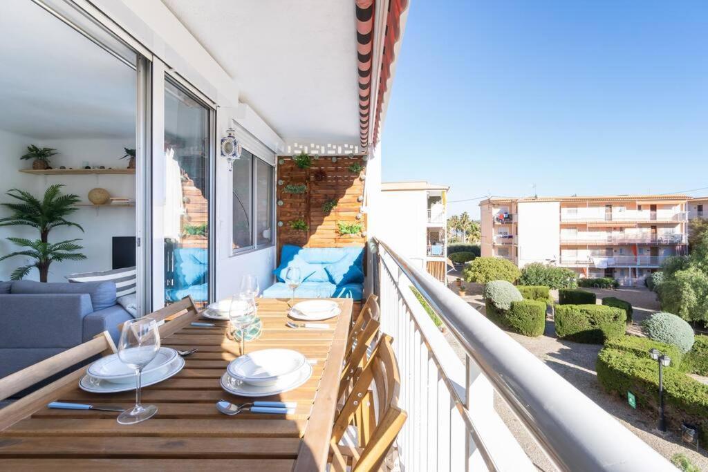 Privilegiado-Tarragona-50Mplaya-Wifi-Pool-Relax8 Ngoại thất bức ảnh